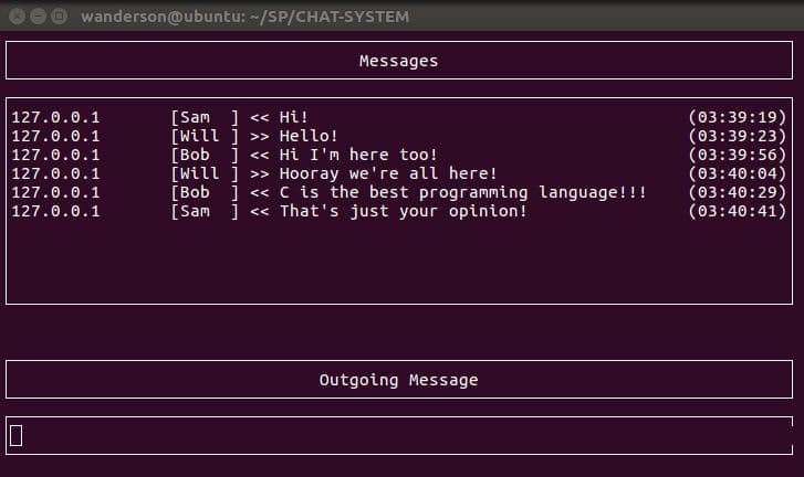 Chat Client image 1