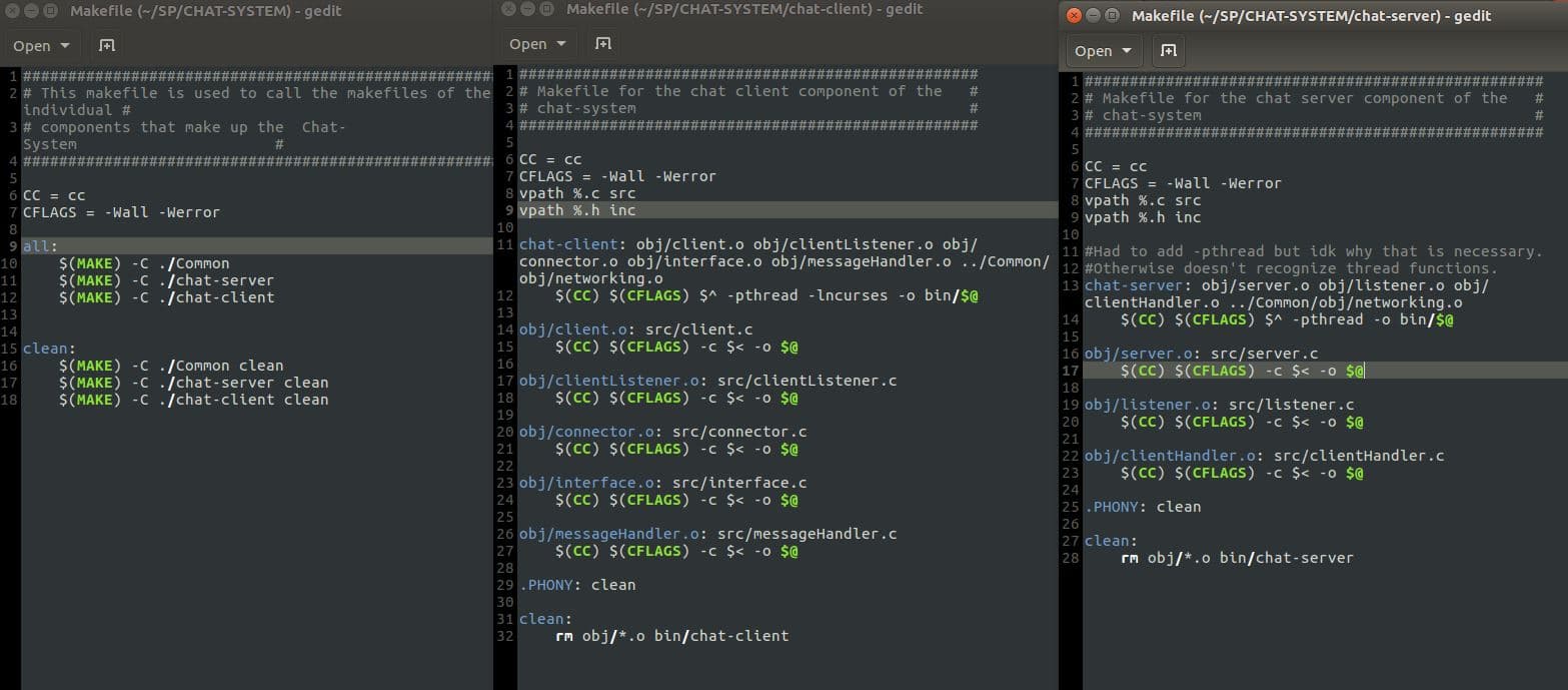 Project Makefiles image 1